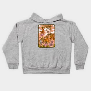 Texas Wildflowers Kids Hoodie